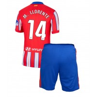 Atletico Madrid Marcos Llorente #14 Hjemmedraktsett Barn 2024-25 Kortermet (+ Korte bukser)